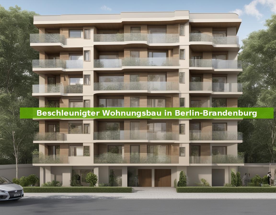 Beschleunigter Wohnungsbau in Berlin-Brandenburg