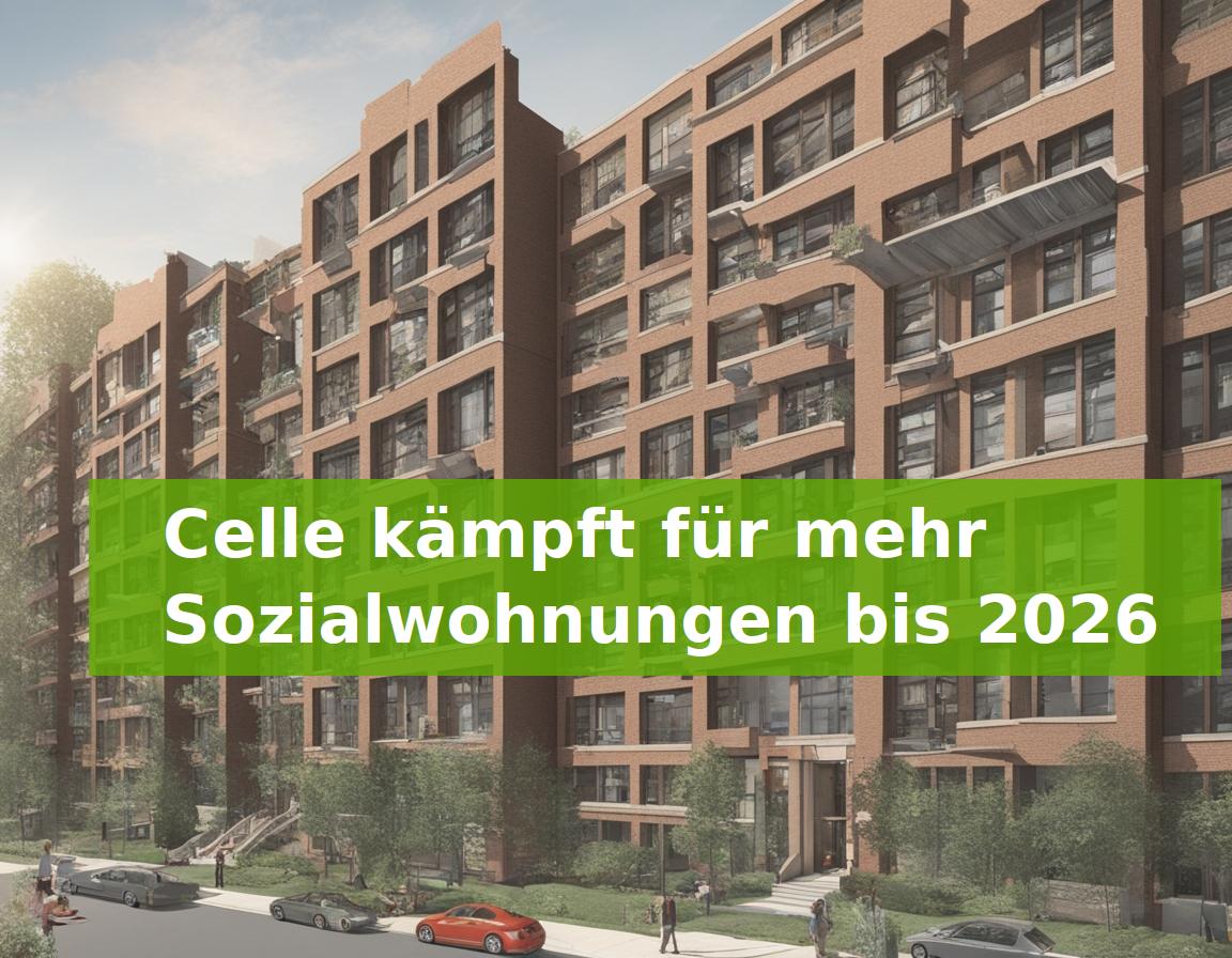 Celle kämpft für mehr Sozialwohnungen bis 2026