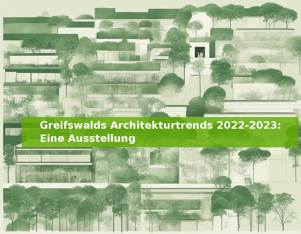 Greifswalds Architekturtrends 2022-2023: Eine Ausstellung