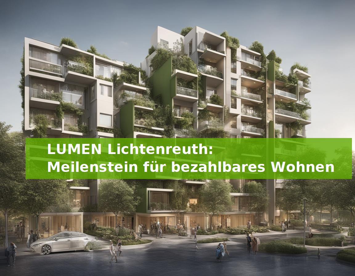 LUMEN Lichtenreuth: Meilenstein für bezahlbares Wohnen