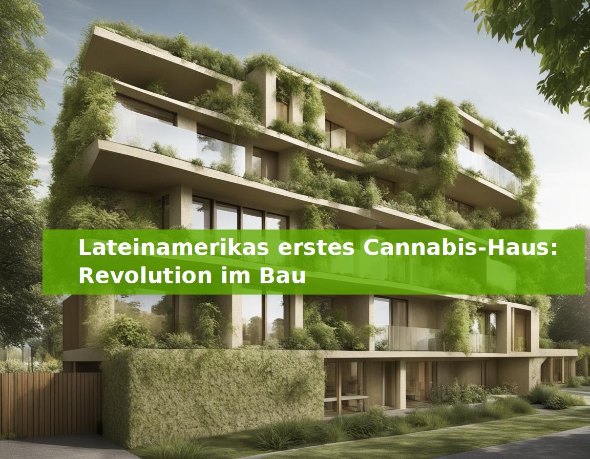 Lateinamerikas erstes Cannabis-Haus: Revolution im Bau