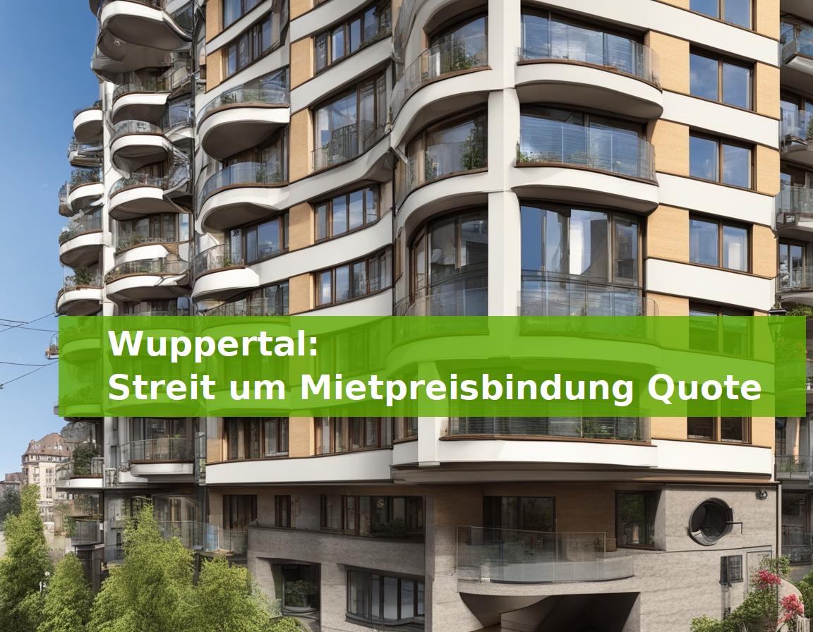 Wuppertal: Streit um Mietpreisbindung Quote