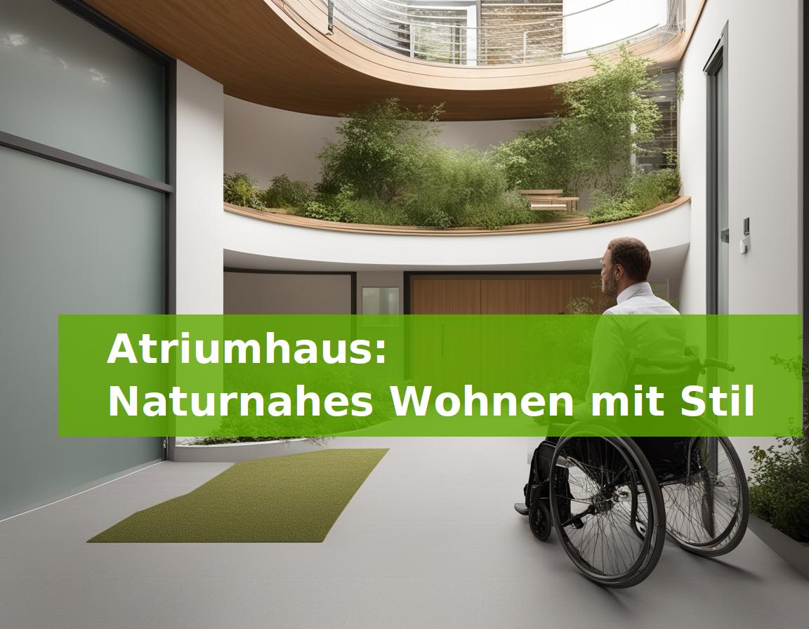 Atriumhaus: Naturnahes Wohnen mit Stil