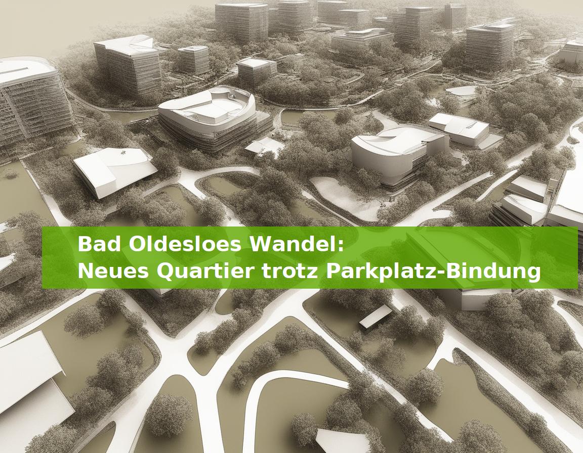 Bad Oldesloes Wandel: Neues Quartier trotz Parkplatz-Bindung