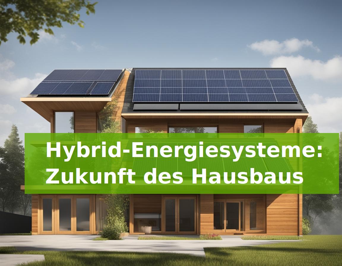 Hybrid-Energiesysteme: Zukunft des Hausbaus