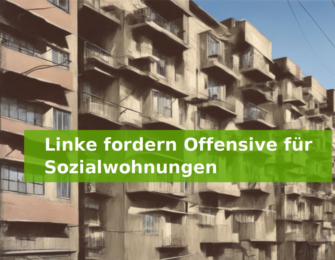 Linke fordern Offensive für Sozialwohnungen