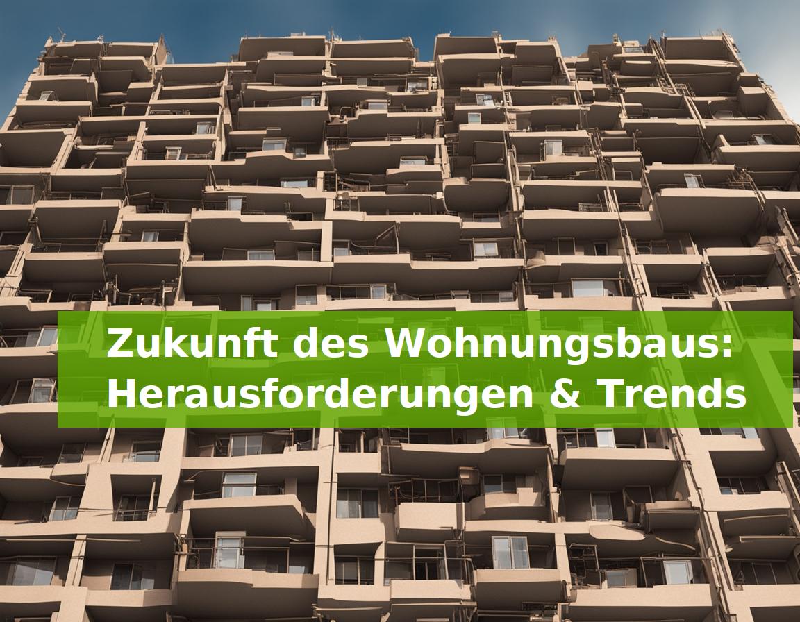 Zukunft des Wohnungsbaus: Herausforderungen & Trends