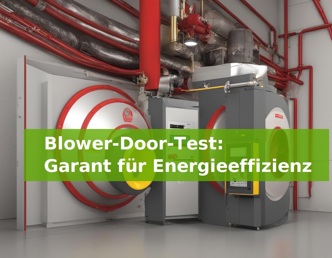 Blower-Door-Test: Garant für Energieeffizienz
