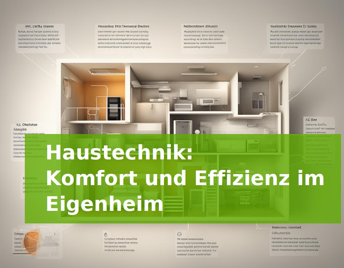 Haustechnik: Komfort und Effizienz im Eigenheim