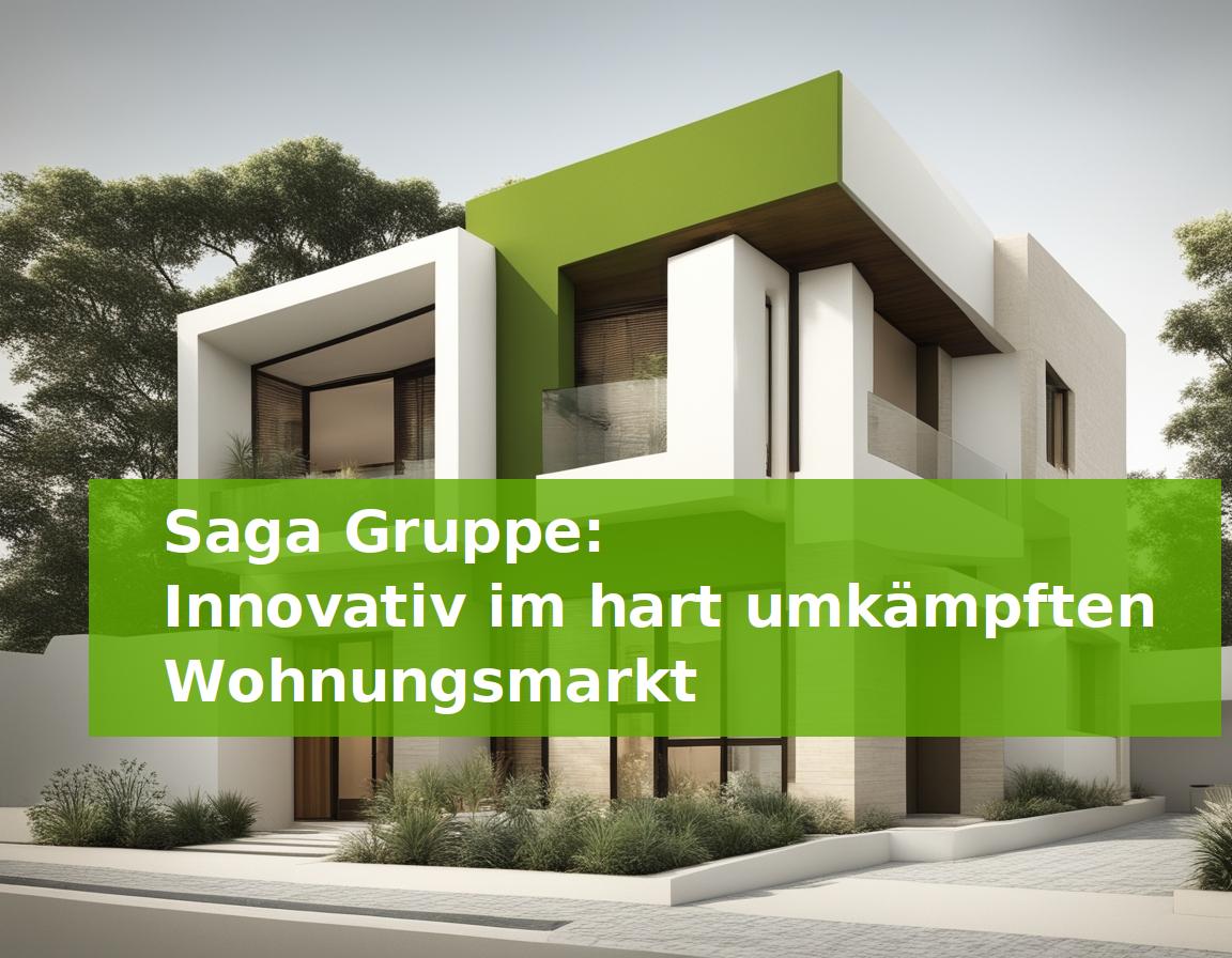 Saga Gruppe: Innovativ im hart umkämpften Wohnungsmarkt