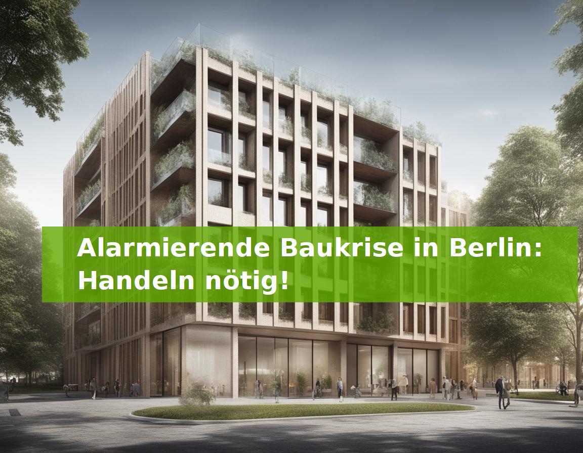 Alarmierende Baukrise in Berlin: Handeln nötig!