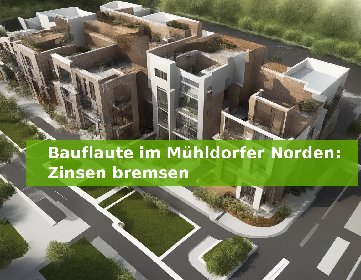 Bauflaute im Mühldorfer Norden: Zinsen bremsen