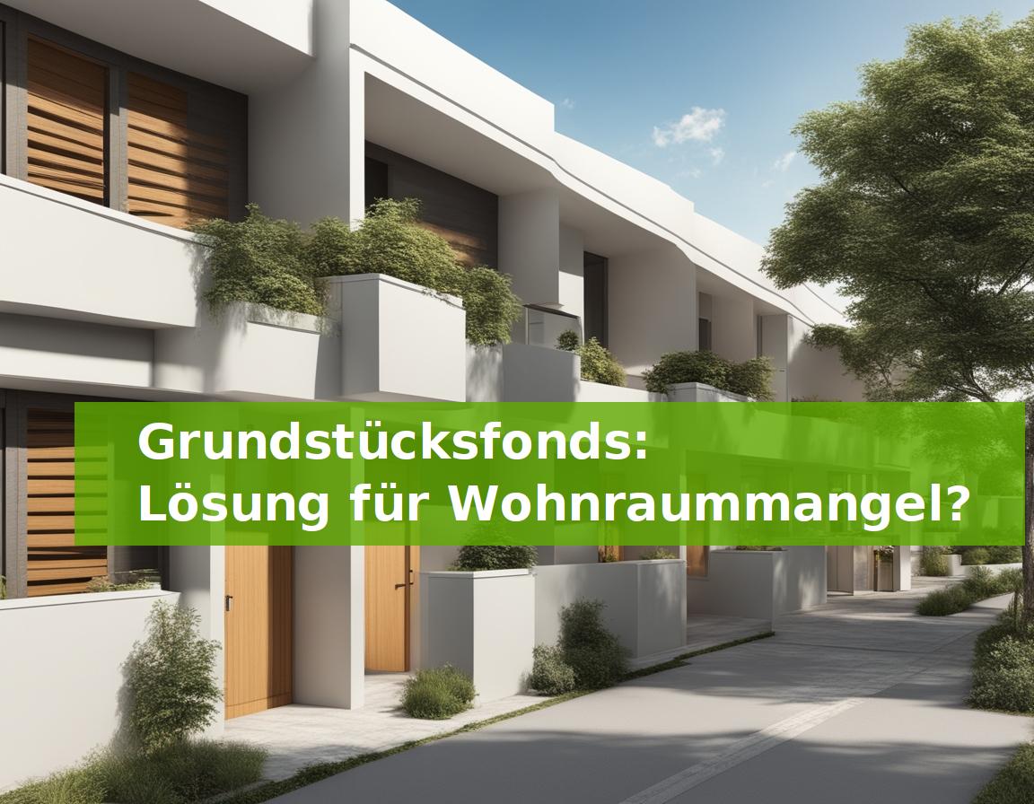 Grundstücksfonds: Lösung für Wohnraummangel?