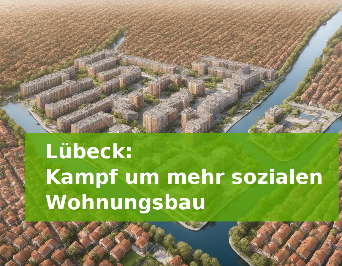 Lübeck: Kampf um mehr sozialen Wohnungsbau