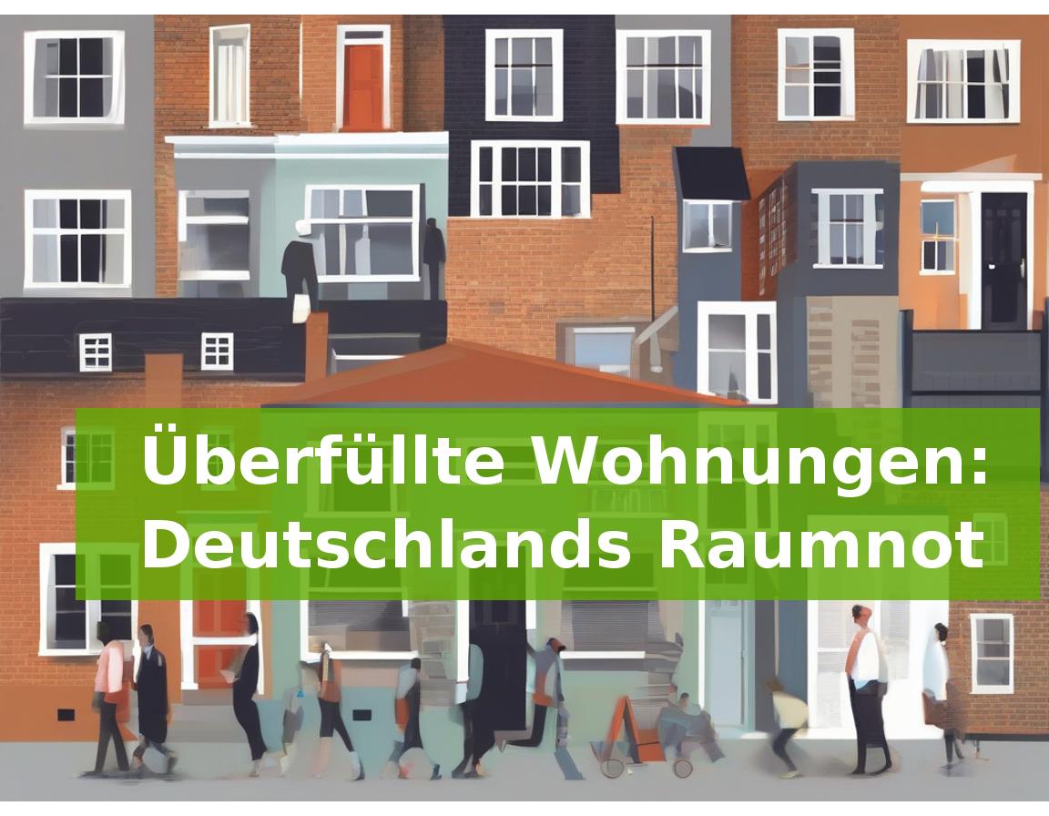 Überfüllte Wohnungen: Deutschlands Raumnot