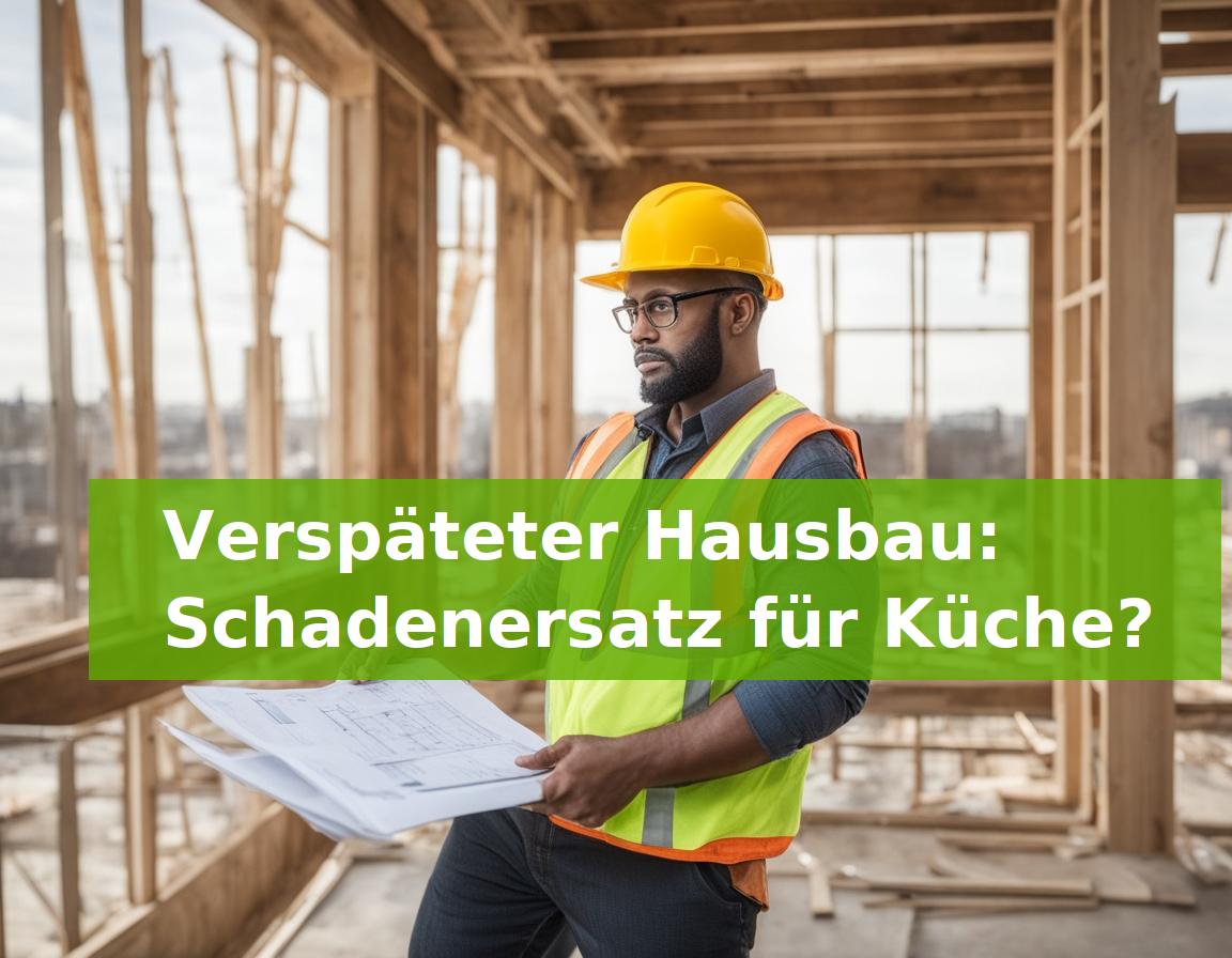 Verspäteter Hausbau: Schadenersatz für Küche?