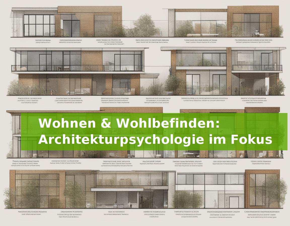 Wohnen & Wohlbefinden: Architekturpsychologie im Fokus