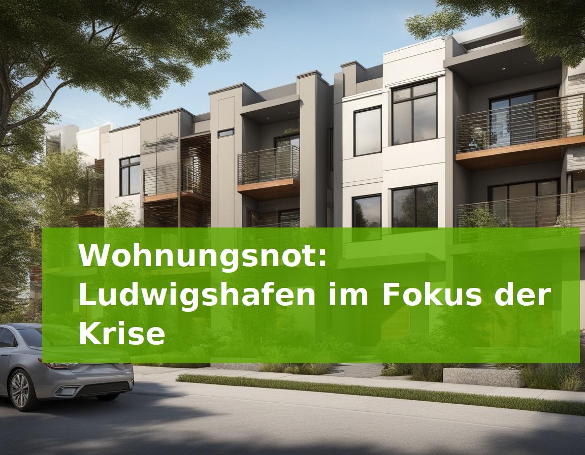 Wohnungsnot: Ludwigshafen im Fokus der Krise