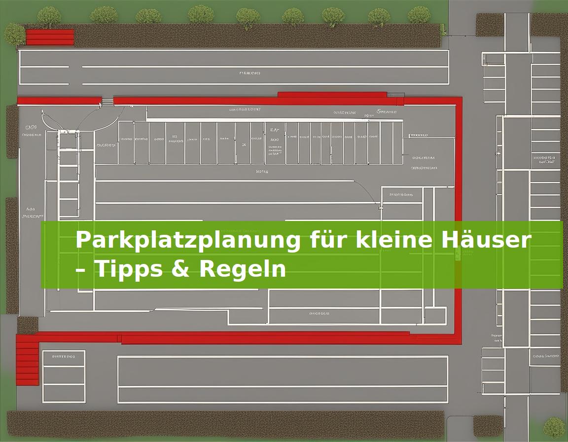 Parkplatzplanung für kleine Häuser – Tipps & Regeln