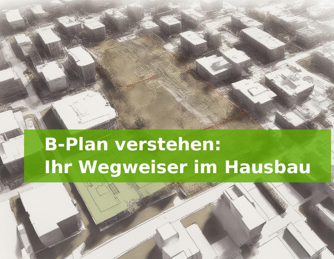 B-Plan verstehen: Ihr Wegweiser im Hausbau