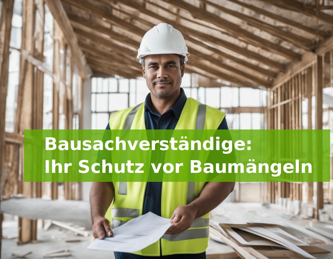 Bausachverständige: Ihr Schutz vor Baumängeln