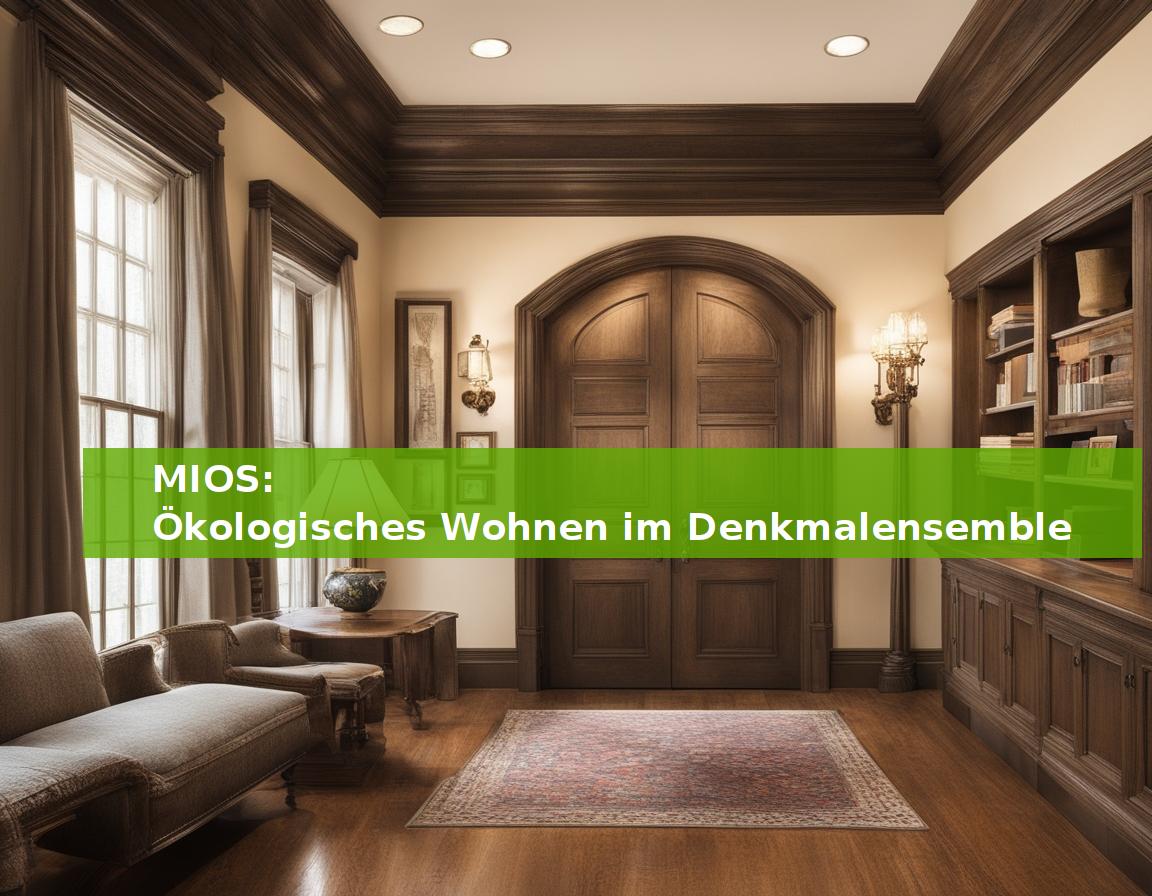 MIOS: Ökologisches Wohnen im Denkmalensemble