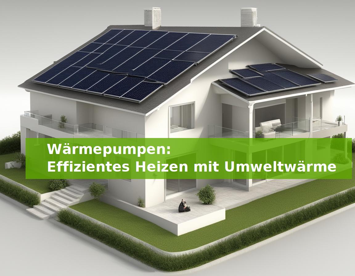 Wärmepumpen: Effizientes Heizen mit Umweltwärme