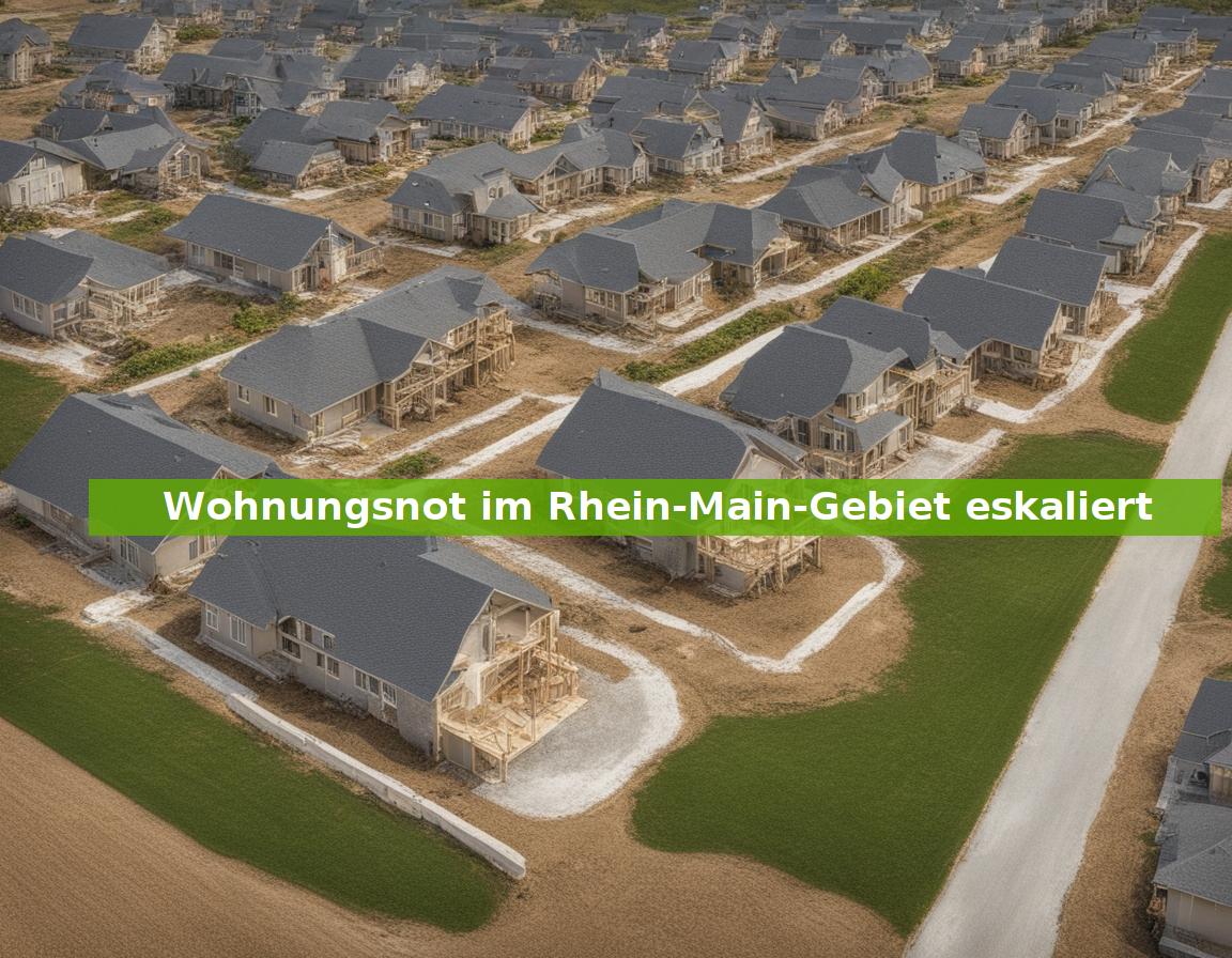 Wohnungsnot im Rhein-Main-Gebiet eskaliert