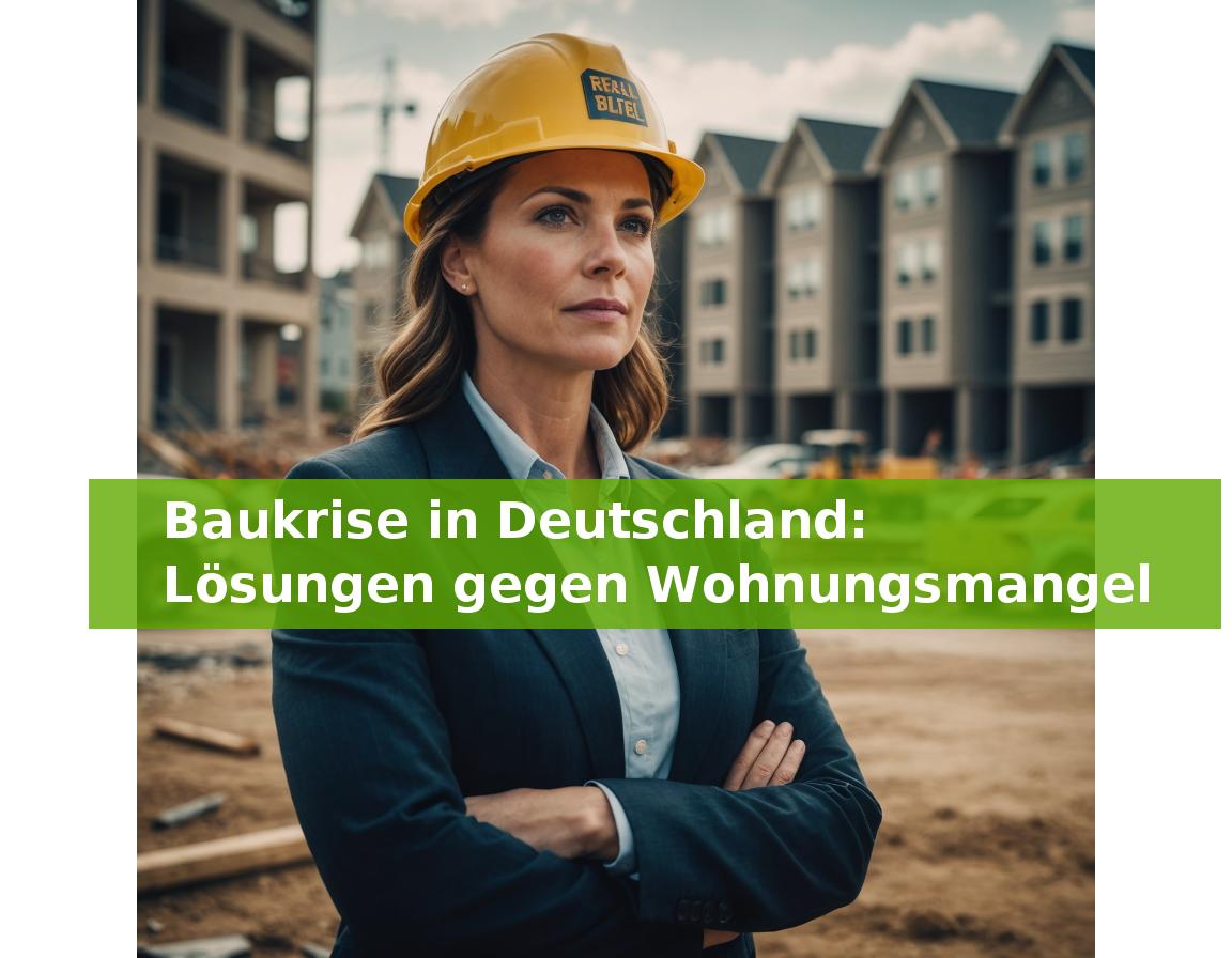 Baukrise in Deutschland: Lösungen gegen Wohnungsmangel