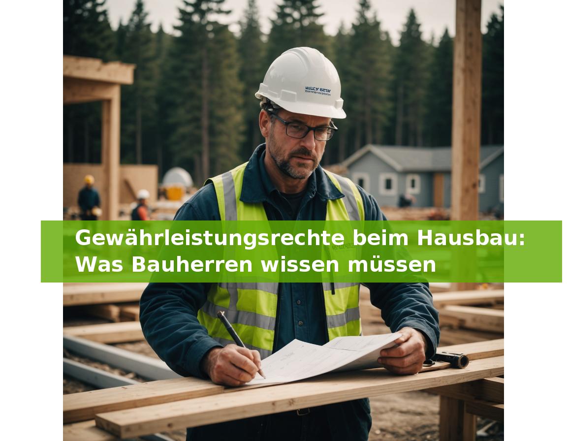 Gewährleistungsrechte beim Hausbau: Was Bauherren wissen müssen