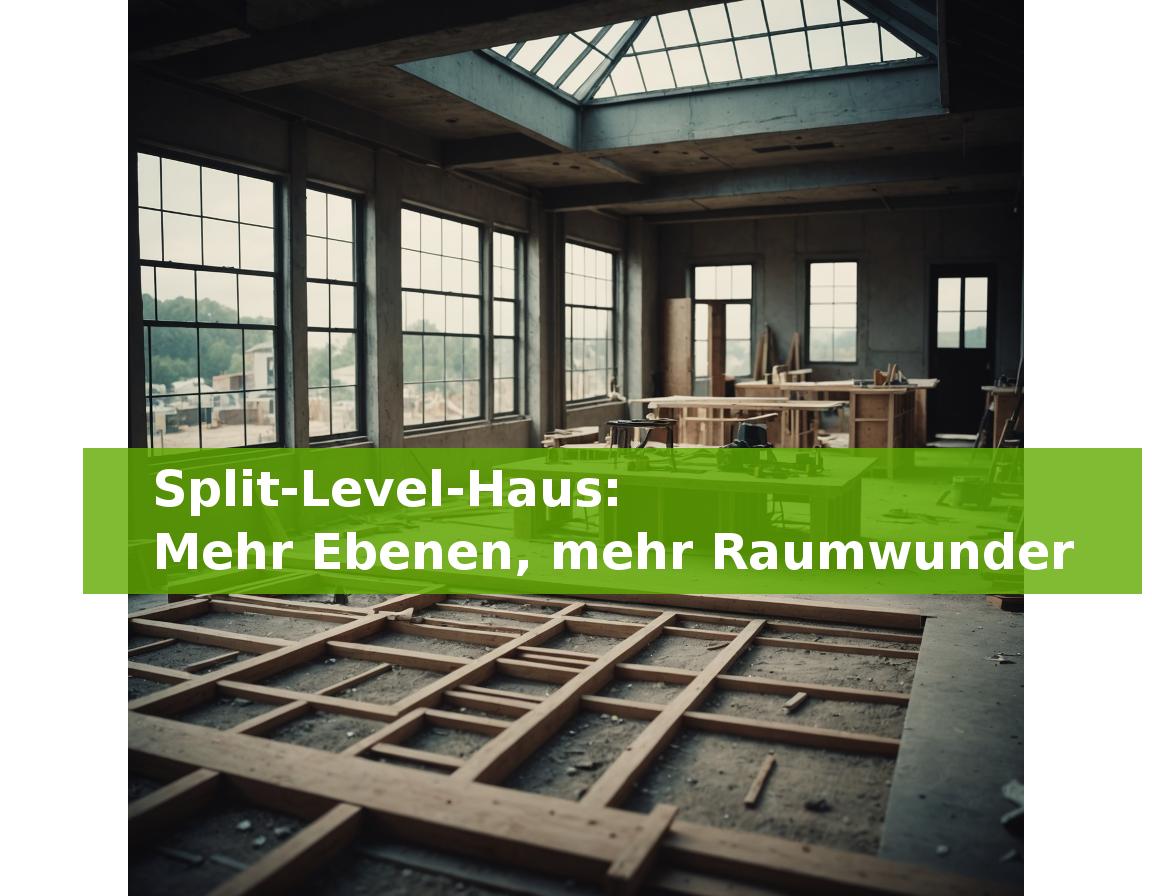 Split-Level-Haus: Mehr Ebenen, mehr Raumwunder