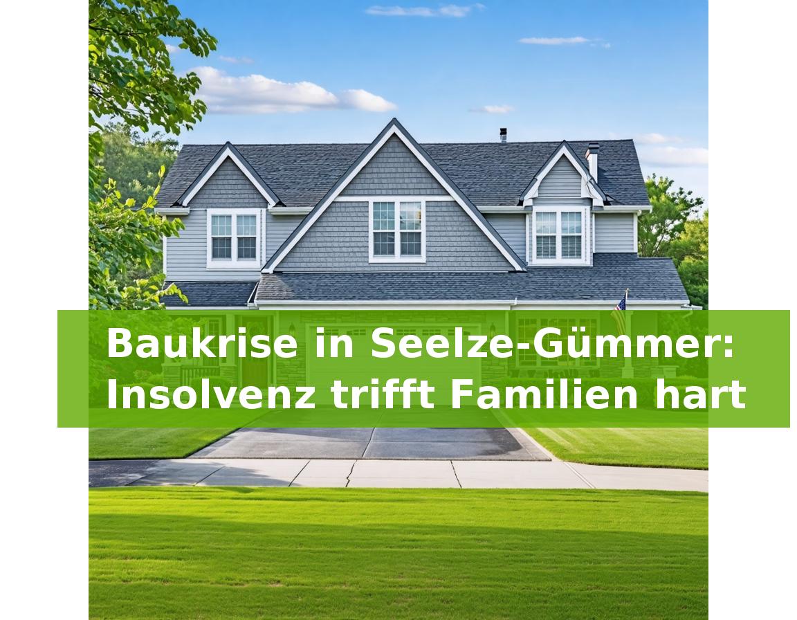 Baukrise in Seelze-Gümmer: Insolvenz trifft Familien hart